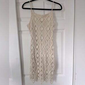 Fashion Nova Crochet mini dress medium